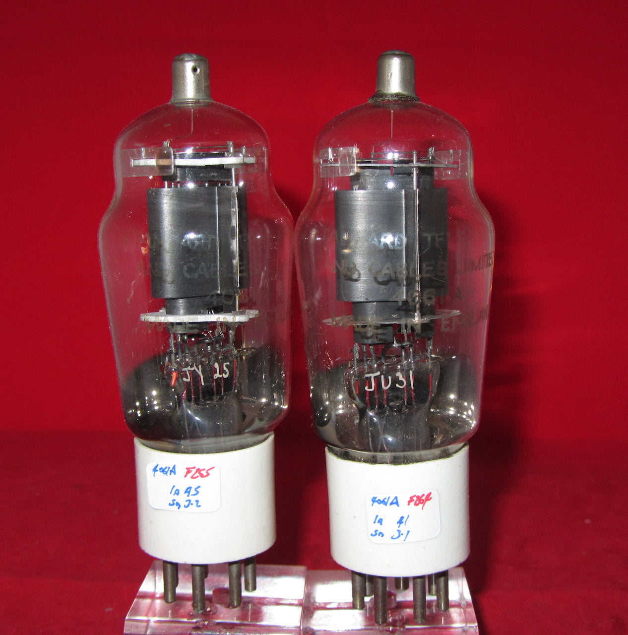 4061A, STC, 5B-100A, CV1369, MATCHED PAIR,