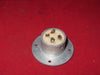 CANNON, ITT, EX BBC, EP4-14, CHASSIS MOUNT MAINS PLUG, 4 PIN