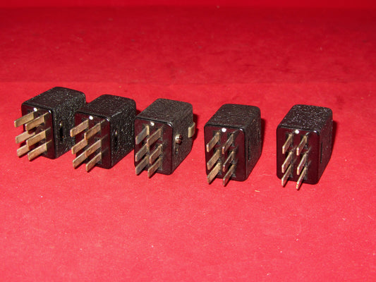 6 PIN MALE, JONES PLUG, CABLE MOUNT, QUAD2, POWER PLUG, NEW