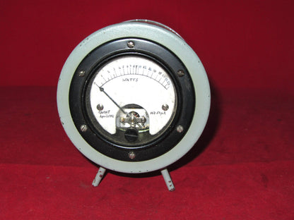 TRANSMITTER OUTPUT, WATTMETER, HOME MADE CASE