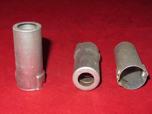 VALVE SCREENING CAN, B7G, ALUMINIUM FINISH, 50mm HEIGHT
