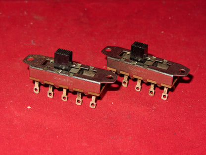 CONTINENTAL PHILA, SLIDE SWITCH, 4 POSITION, 8 CONTACT