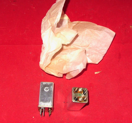 Relay, metal can, 1PDT, SPDT, 12V coil ,suitable for QRP HF, Magnetic Devices Ltd, 354/12V