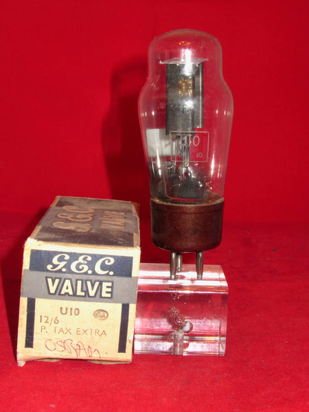 U10, GEC, BOXED, 1821, DW2, TESTED, HAMMERSMITH AUGUST 1954 PRODUCTION