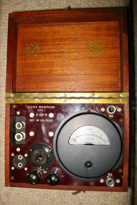 AIR MINISTRY MICROPHONE TESTER , 10A/8243