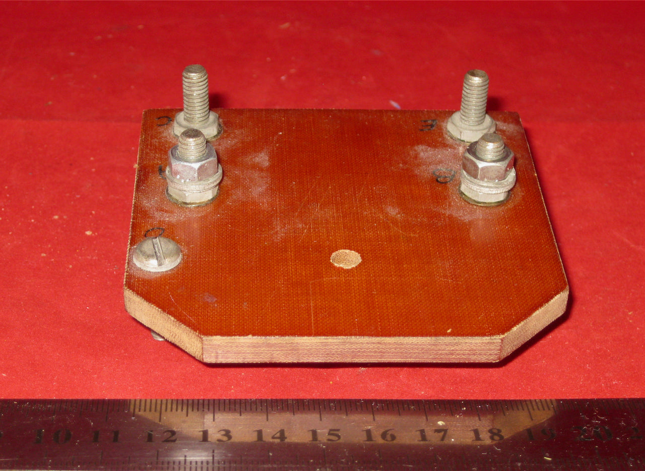 Paxolin Sheet,  90 x 84 x 5mm