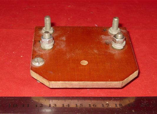 Paxolin Sheet,  90 x 84 x 5mm