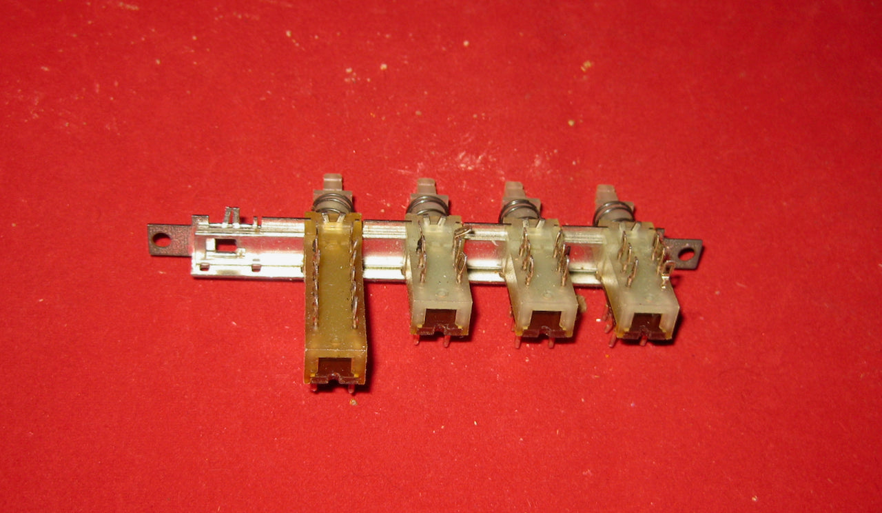 4 Bank, Push Button Switch, May Suit Roberts Radio