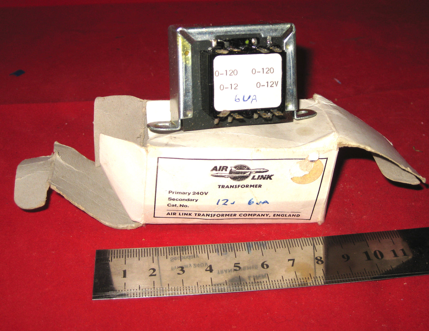 Airlink, 12V 6VA transformer, 240V Primary, new, boxed