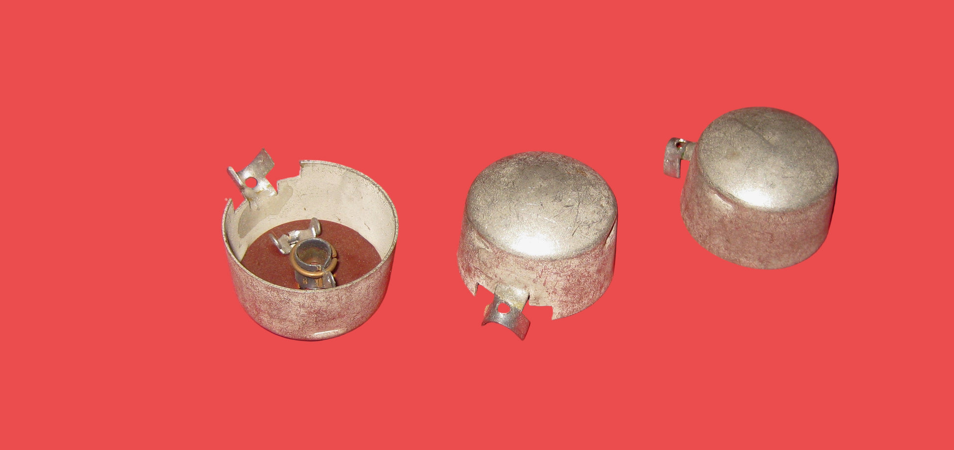 TIN HAT PATTERN, VALVE TOP CAP, TOPCAP, BULGIN, P65B, EX EQUIPT