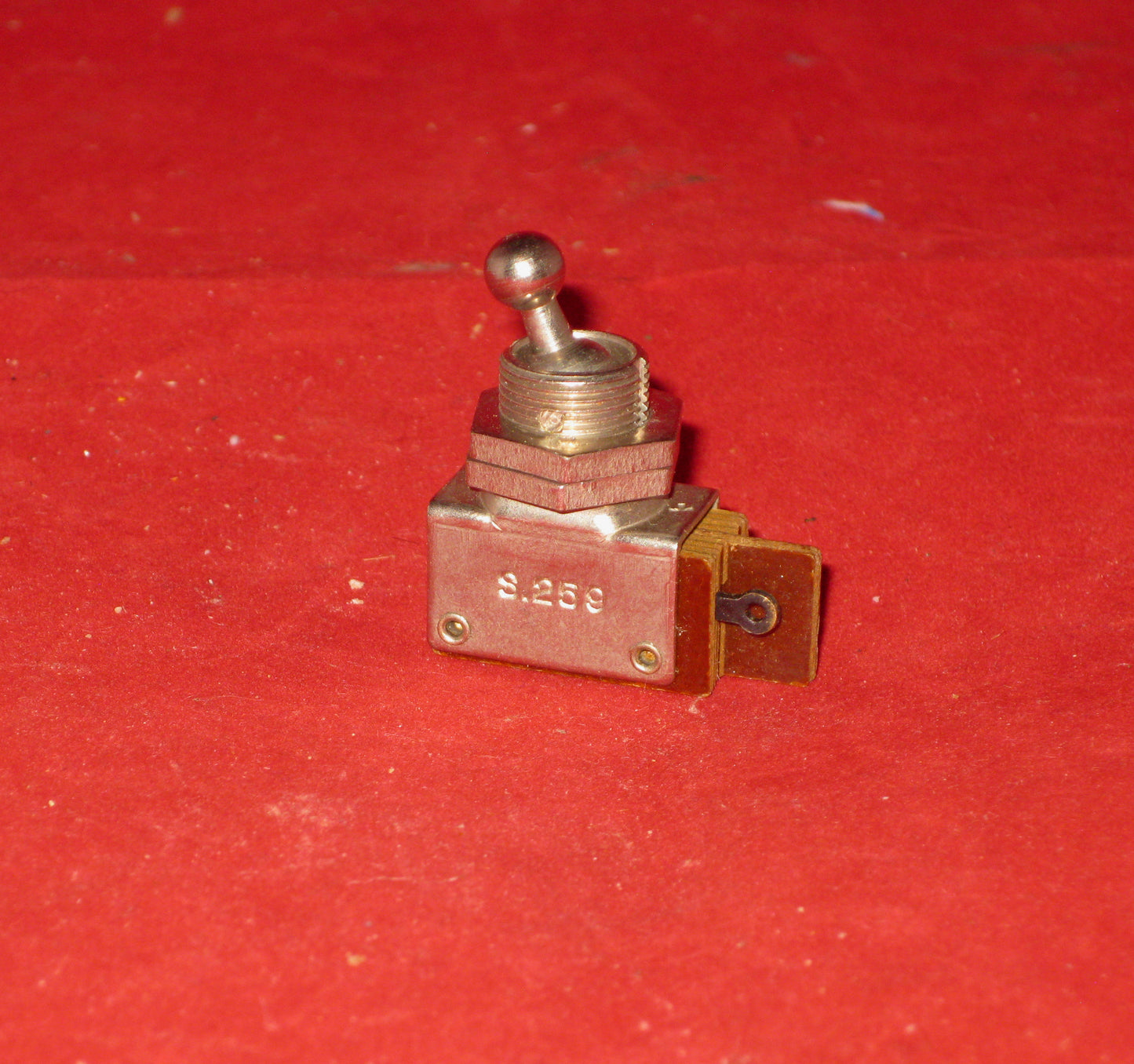 MULLARD MAGIC BULGIN, SPST, BALL HEAD DOLLY, SWITCH, S259,