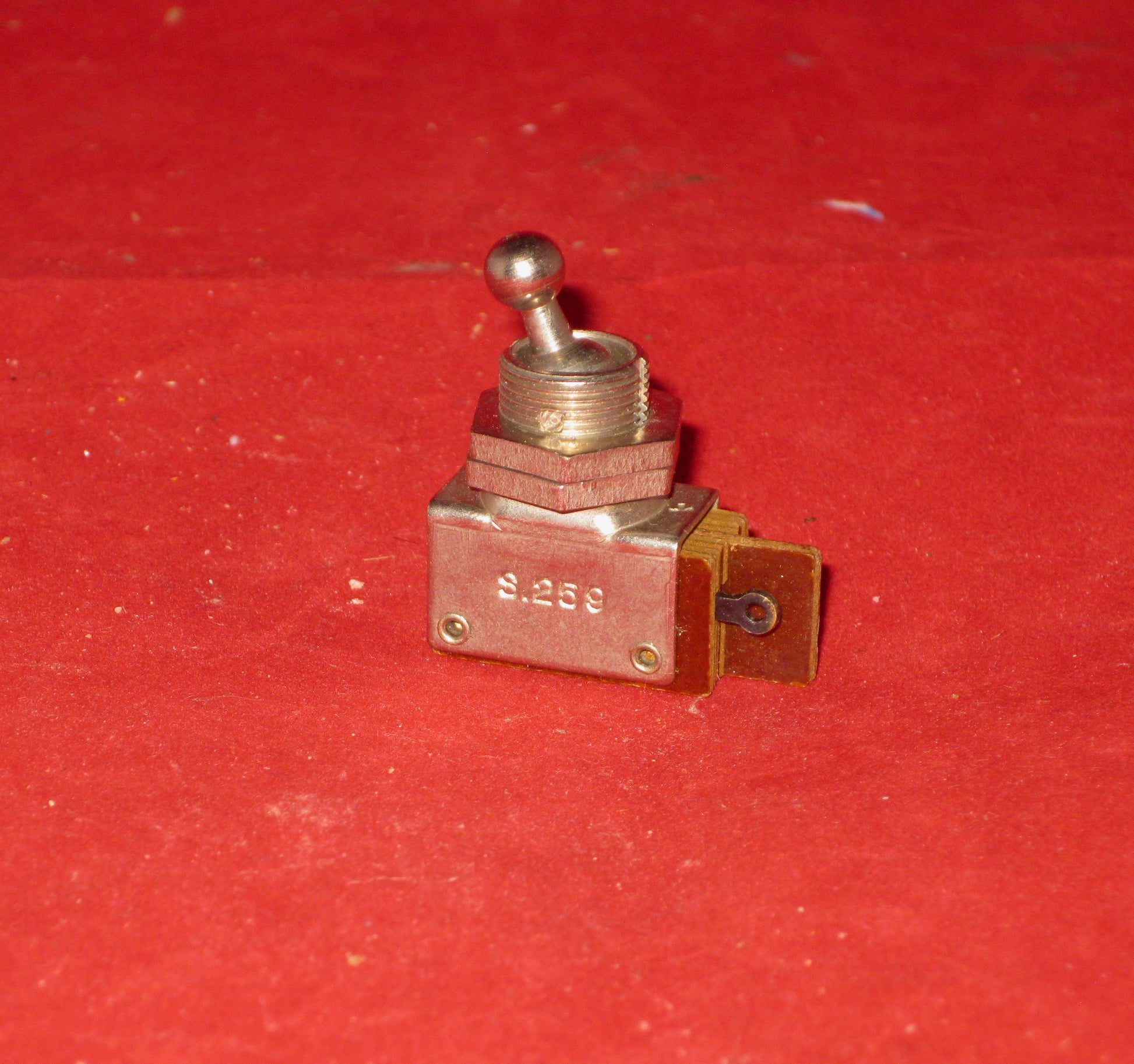 MULLARD MAGIC BULGIN, SPST, BALL HEAD DOLLY, SWITCH, S259,