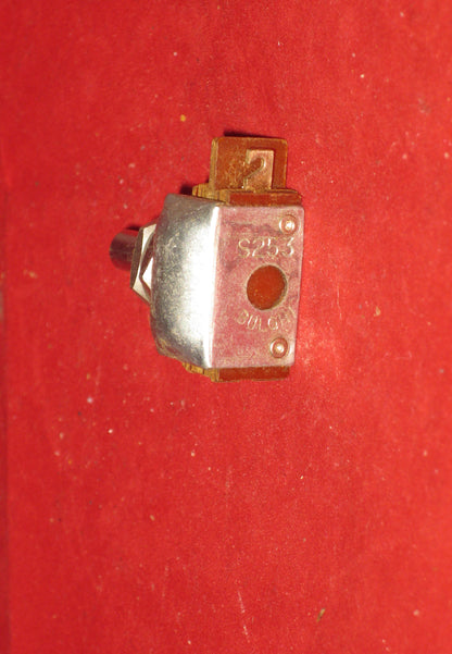 BULGIN, S253, ROTARY, SPST SWITCH, NOS