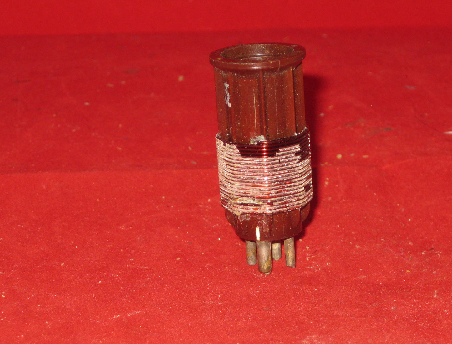 Eddystone Tuning Coil, Miniature 4 Pin,  No. 706,  20mm Dia, 40mm Height