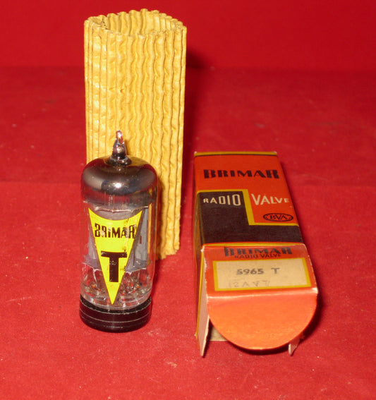 5965, 5965T, Brimar, Trustworthy, New Boxed, CV5843, E180CC, ECC81, 7062, October 1967 Production,