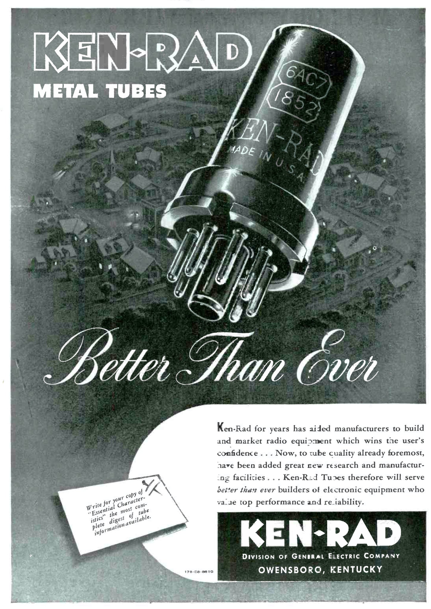 6H6, RCA, VT-90 , CV1930, D63, VT-90,   FOR RCA AR88, WS19, 19 SET, WS22, R1475, R206, R1132, R1359, WS38, WS46, WS62, WS68, 6AC7 NIB, R1948, AN/APR-4, HALLICRAFTERS S20R, T1509