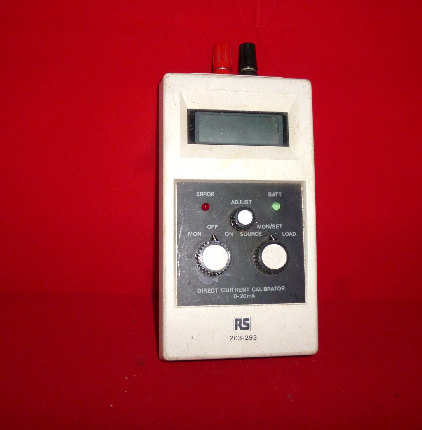 RS, Direct Current Calibrator, 0 - 20mA, 203-293,