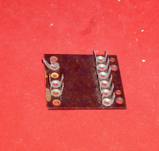 PAXOLIN, VINTAGE TAG STRIP,  42 X 47 X 1mm,