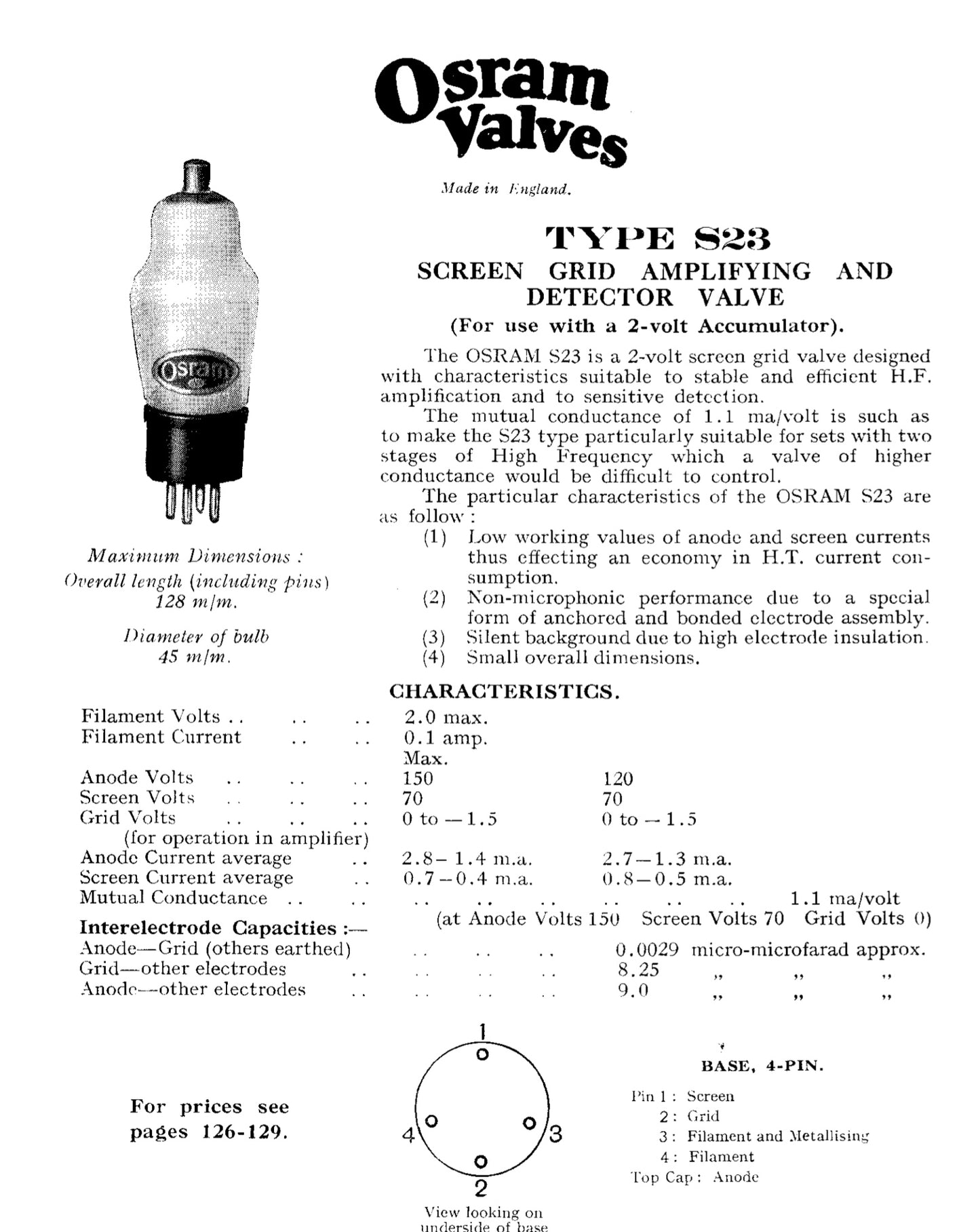 S23MET, OSRAM, NEW BOXED, CV3691, CV3692