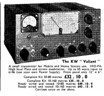 Meter Test No 2, ZA13592, FSD = 500uA ,  KW ELECTRONICS, SWR METER, KW VALIANT