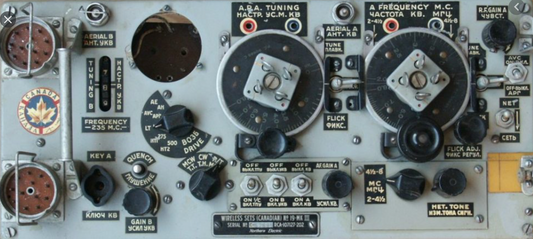 WS19, 19 SET, MKII, MKIII, CANADIAN, WS19, BAKELITE KNOB,  NOS, TONE, GAIN, RF GAIN