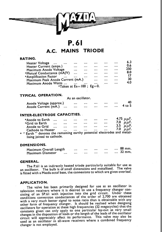 P61, NIB, VR66, CV1066, FOR RAF R1132