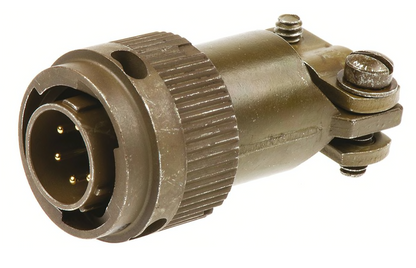 ITT, Cannon, KPT, 6 Way Cable Mount, MIL Spec, Circular Connector Plug, Pin Contacts,Shell Size 10, Bayonet Coupling, RS Stock No., 466-618, Mfr. Part No., KPT06F10-6P