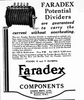 FARADEX, 6 PIN COIL, GREEN LITZ WINDINGS 1928
