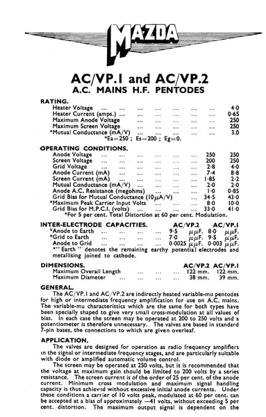 VPT4, FERRANTI, NEW BOXED, 9A1, ACV/P1, CV1169, HP4106C, MVSPen, VMP4G, 5 PIN